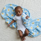 Supersoft Muslin Swaddle - Fried egg Sunny Side up