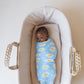 Supersoft Muslin Swaddle - Fried egg Sunny Side up