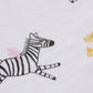 Zebra Printed Muslin Swaddle 