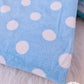 Polka Dots Navy Blue Towel